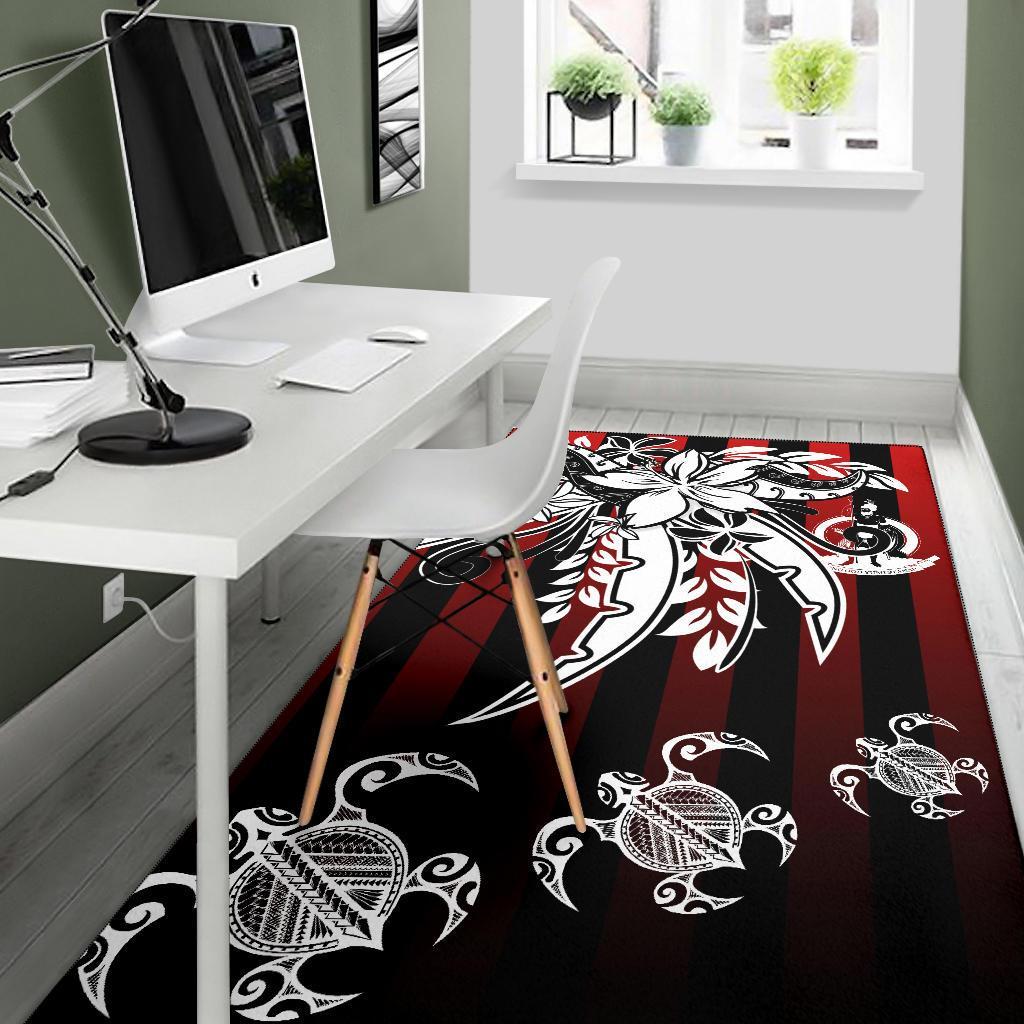 Vanuatu Area Rug - Vertical Stripes Style - Polynesian Pride