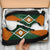 Marshall Islands Sneakers - Kwajalein Atoll Marshall Islands Flag with Polynesian Patterns - Polynesian Pride