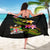 Fiji Polynesian Custom Personalised Sarong - Plumeria Tribal - Polynesian Pride