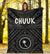 Chuuk Premium Blanket - Chuuk Seal With Polynesian Tattoo Style ( Black) - Polynesian Pride