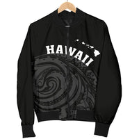 Hawaii Polynesia Men's Bomber Jacket - Tatau Style AH - Polynesian Pride