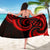 New Zealand Maori Mangopare Sarong Polynesian - Red - Polynesian Pride