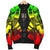 Fiji Men Bomber Jackets - Polynesian Tattoo Reggae - Polynesian Pride