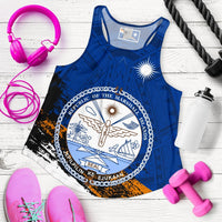 Marshall Islands Special Women's Racerback Tank A7 - Polynesian Pride