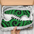 Wallis and Futuna Sneakers - Green Tentacle Turlte - Polynesian Pride