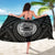 American Samoa Sarong - Seal In Polynesian Tattoo Style ( Black) - Polynesian Pride