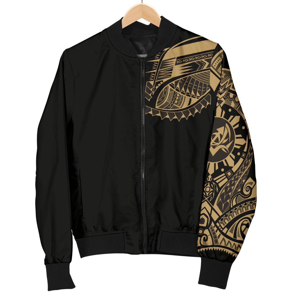 Polynesian Chest Tattoo Men's Bomber Jacket - Polynesian Pride