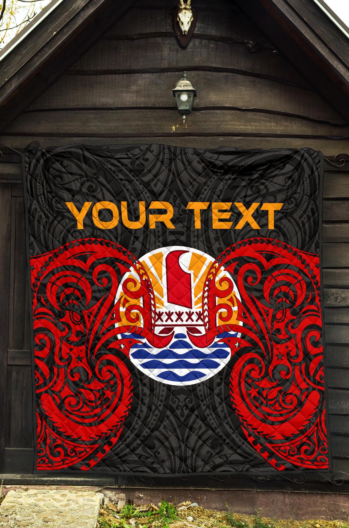 Tahiti Polynesian Custom Personalised Premium Quilt - Tahitians Spirit - Polynesian Pride