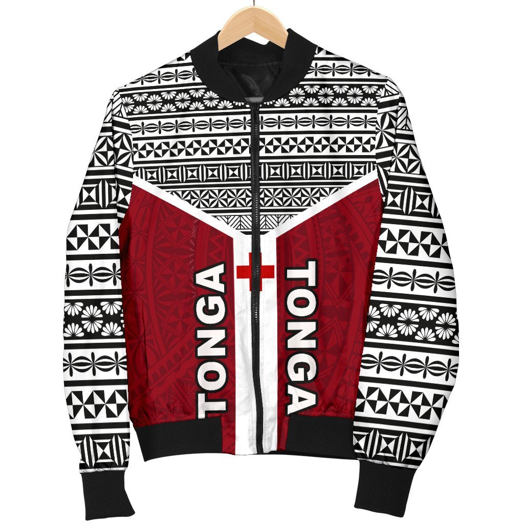 Tonga Men's Bomber Jacket - My Homeland - Polynesian Pride