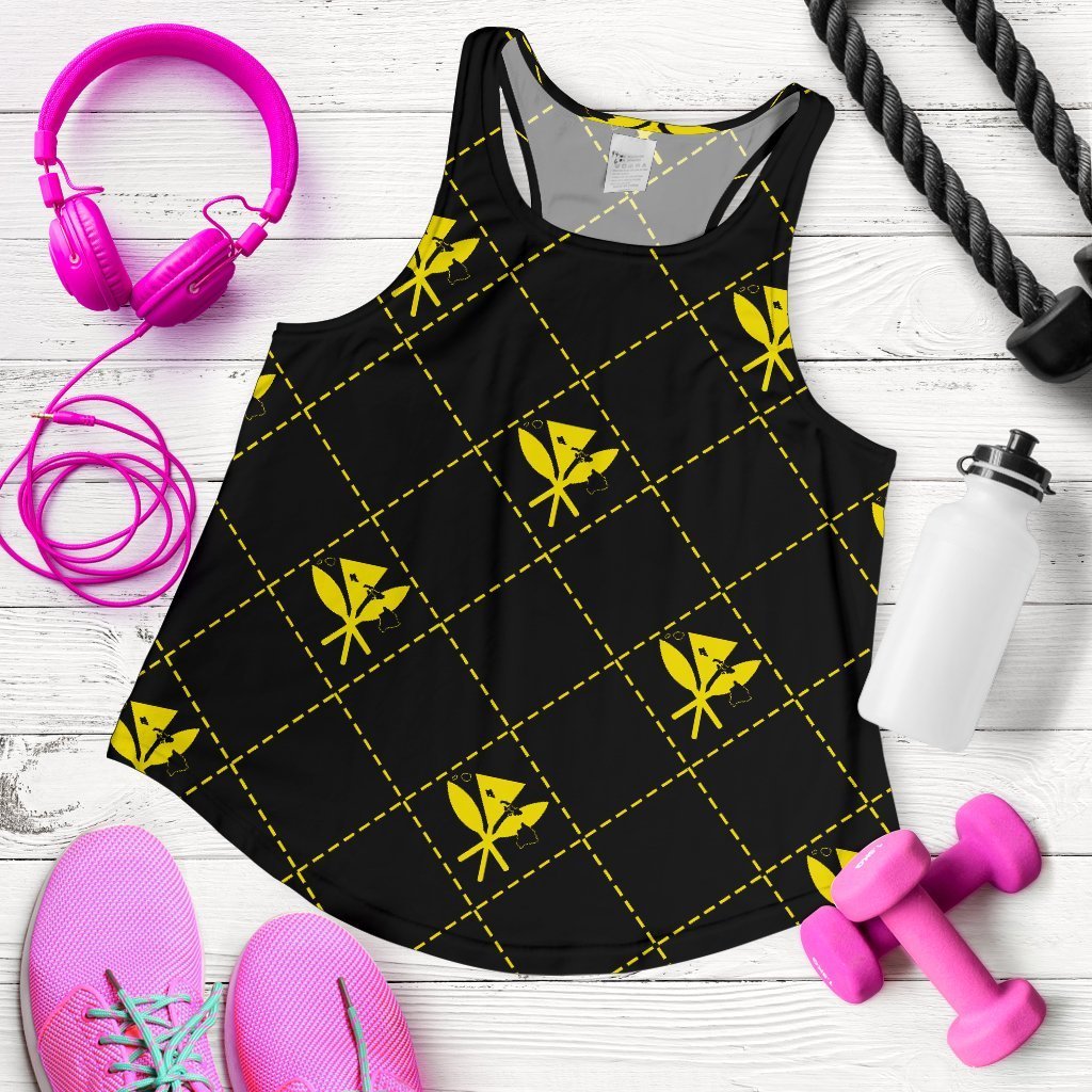 Kanaka Maoli Women's Racerback Tank Regal AH - Polynesian Pride