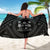 Fiji Personalised Sarong - Fiji Seal With Polynesian Tattoo Style ( Black) - Polynesian Pride