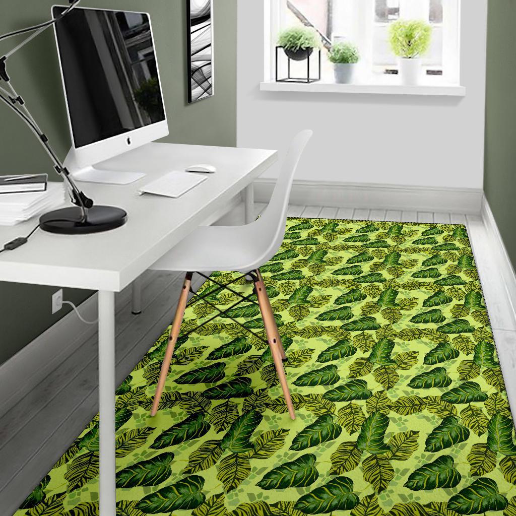 Tropical Green Rug - Polynesian Pride