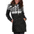 Polynesian Custom Personalised Women's Hoodie Dress - Black Style - Polynesian Pride