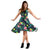 Hawaii Tropical Hibiscus Midi Dress - Polynesian Pride