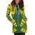 Society Islands Hoodie Dress - Polynesian Tattoo Flag - Polynesian Pride