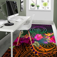 Palau Area Rug - Summer Hibiscus - Polynesian Pride