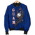 Guam Men's Bomber Jacket - Turtle Waving - Polynesian Pride