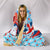 Hawaii Flag Santa Claus Pattern Christmas Hooded Blanket - Noel Style - AH - Polynesian Pride