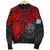 Federated States Of Micronesia Bomber Jacket (Men) - Red Turtle - Polynesian Pride