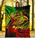 American Samoa Premium Blanket - Reggae Shark Polynesian Tattoo - Polynesian Pride