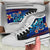 Chuuk High Top Shoes Blue - Vintage Tribal Mountain - Polynesian Pride