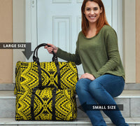 Polynesian Tradition Yellow Hawaii Travel Bag - Polynesian Pride