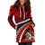 Tonga Polynesian Shark Tattoo Women'S Hoodie Dress - Polynesian Pride