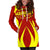 Mauna Kea Women's Hoodie Dress 01 - Polynesian Pride