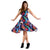 Hawaii Tropical Flower Midi Dress - Polynesian Pride