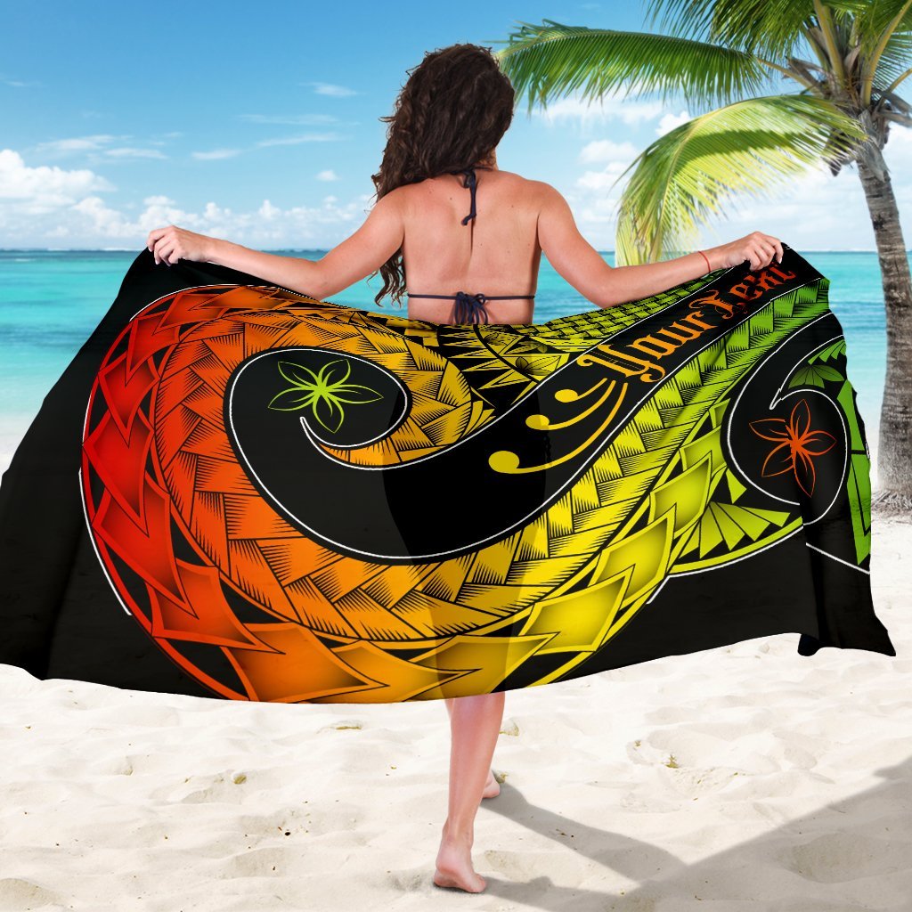 Hawaii Personalised Sarong - Hawaii Polynesian Decorative Patterns - Polynesian Pride
