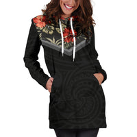 Hibiscus Hoodie Dress 01 - Polynesian Pride