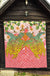 Hawaii Turtle Couple Plumeria Valentine Pattern Premium Quilt - Bond Style - AH - Polynesian Pride