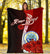 Federated States Of Micronesia Custom Personalised Premium Blanket - Coat Of Arm With Hibiscus - Polynesian Pride