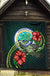Federated States of Micronesia Premium Quilt - Green Turtle Hibiscus - Polynesian Pride
