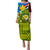 Torba PNG Day Puletasi Dress - Vanuatu and Papua New Guinea Combine Flag Design LT4 Long Dress Yellow - Polynesian Pride