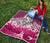 Maori Manaia The Blue Sea Premium Quilt, Pink - Polynesian Pride