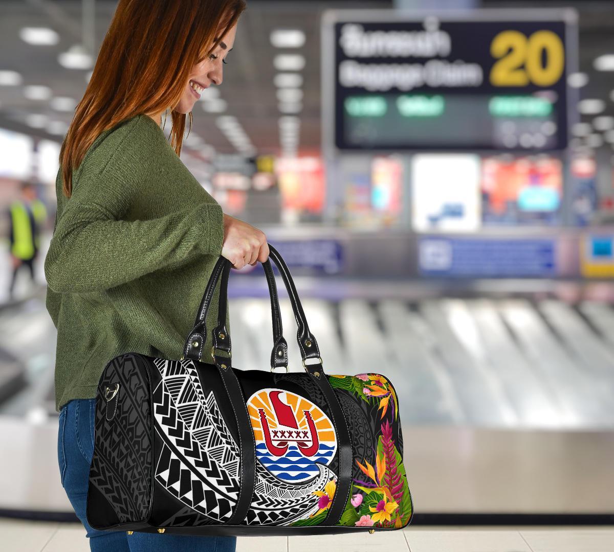 Tahiti Travel Bag - Seal Spiral Polynesian Patterns - Polynesian Pride