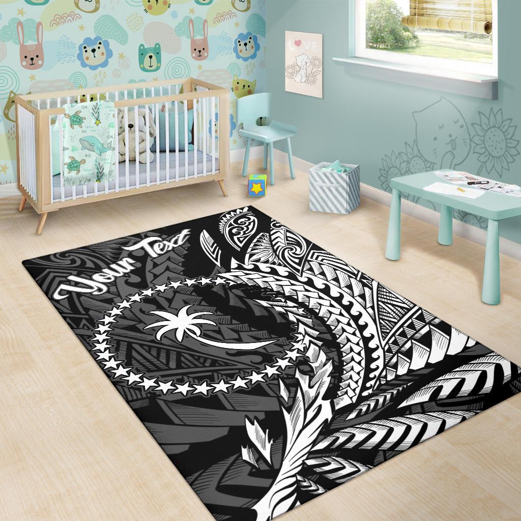 Chuuk State Area Rug - Custom Personalised Wings Style - Polynesian Pride