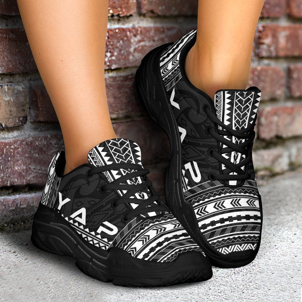 Yap Chunky Sneakers - Polynesian Chief Black Version - Polynesian Pride