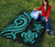 Cook Islands Premium Quilt - Turquoise Tentacle Turtle - Polynesian Pride