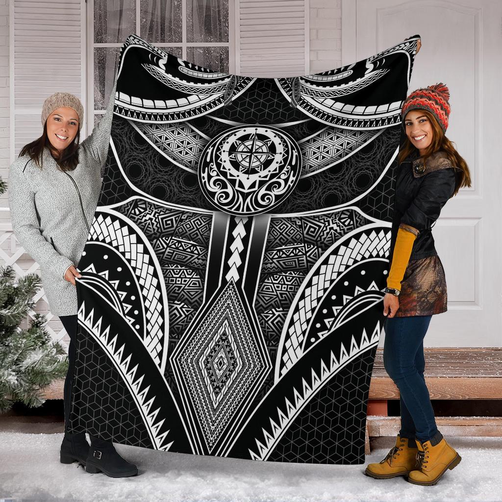 Polynesian Premium Blanket - Patterns Poly Unique - Polynesian Pride