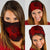 Hawaii Hula Girl Hibiscus Map Polynesian Bandana 3 - Pack - Red One Size Black - Polynesian Pride