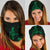 Polynesian Warrior Ikaika Hawaii Bandana 3 - Pack - Green - Polynesian Pride