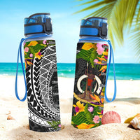 Vanuatu Hydro Tracking Bottle - Seal Spiral Polynesian Patterns - Polynesian Pride