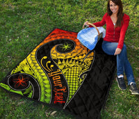 Guam Personalised Premium Quilt - Guam Polynesian Decorative Patterns - Polynesian Pride