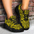 Polynesian Kakau Turtle Yellow Chunky Sneakers - Polynesian Pride