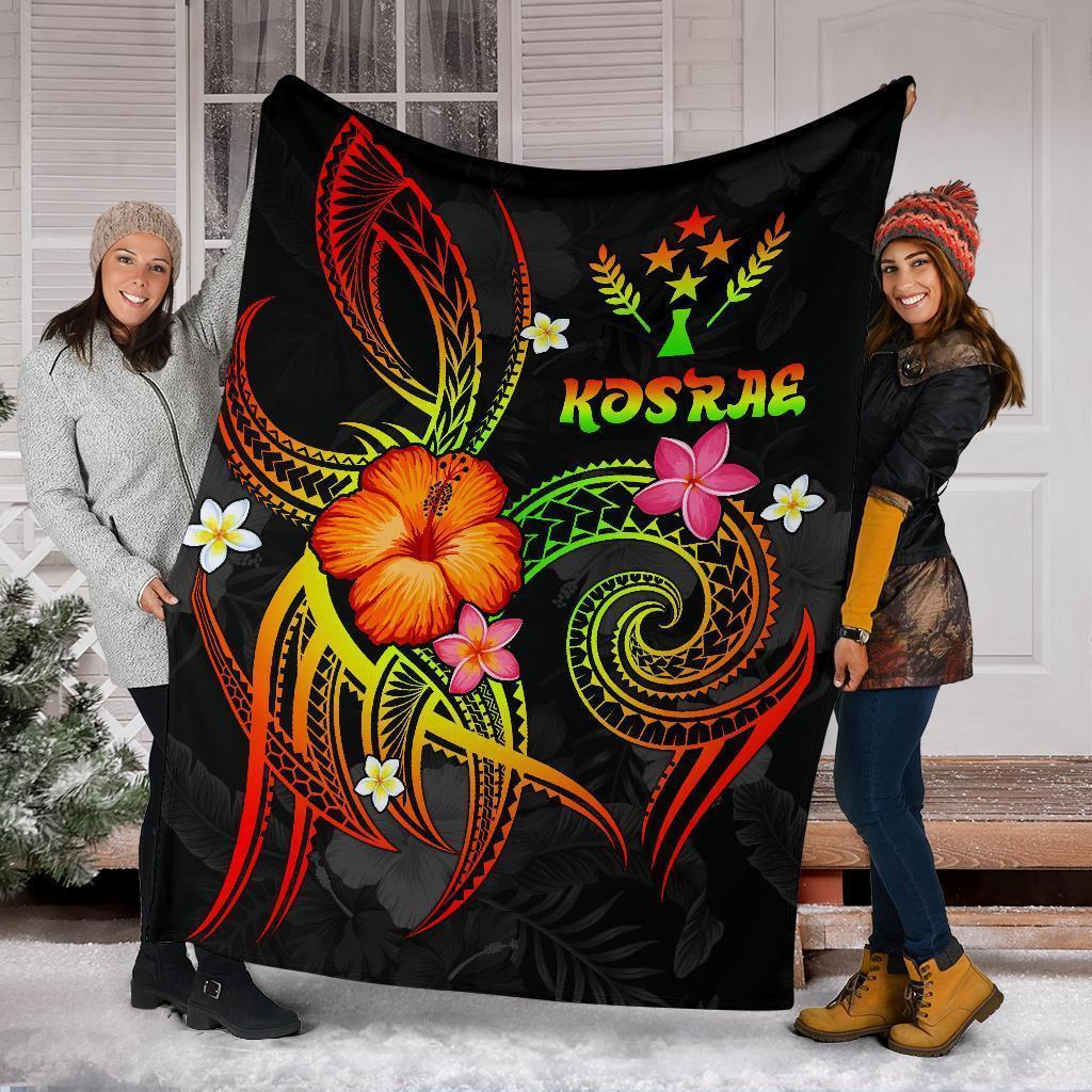 Kosrae Polynesian Premium Blanket - Legend of Kosrae (Reggae) - Polynesian Pride