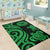 American Samoa Area Rug - Green Tentacle Turtle - Polynesian Pride