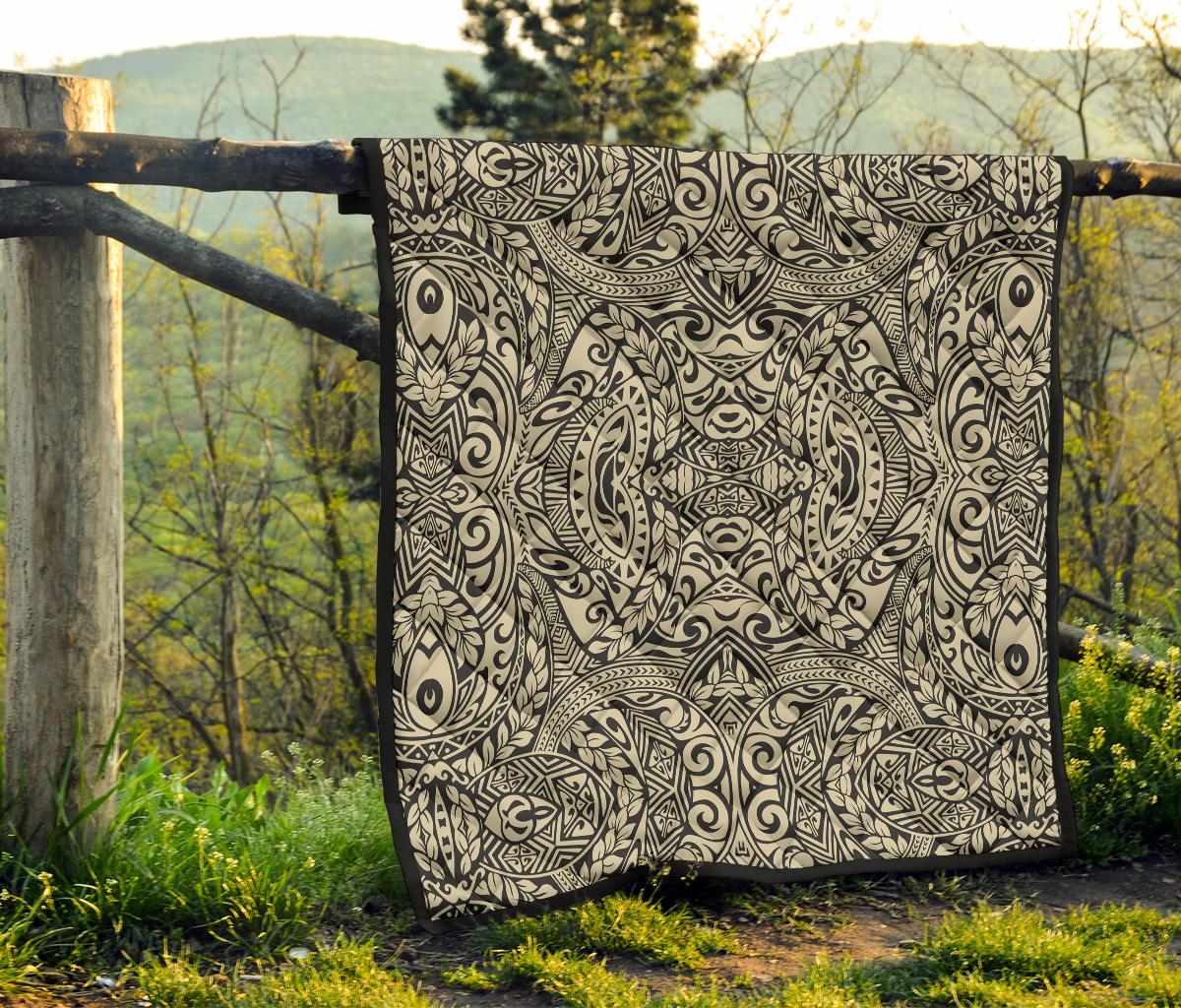 Polynesian Premium Quilt Royal - Polynesian Pride