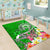 Samoa Area Rug - Turtle Plumeria (Green) - Polynesian Pride